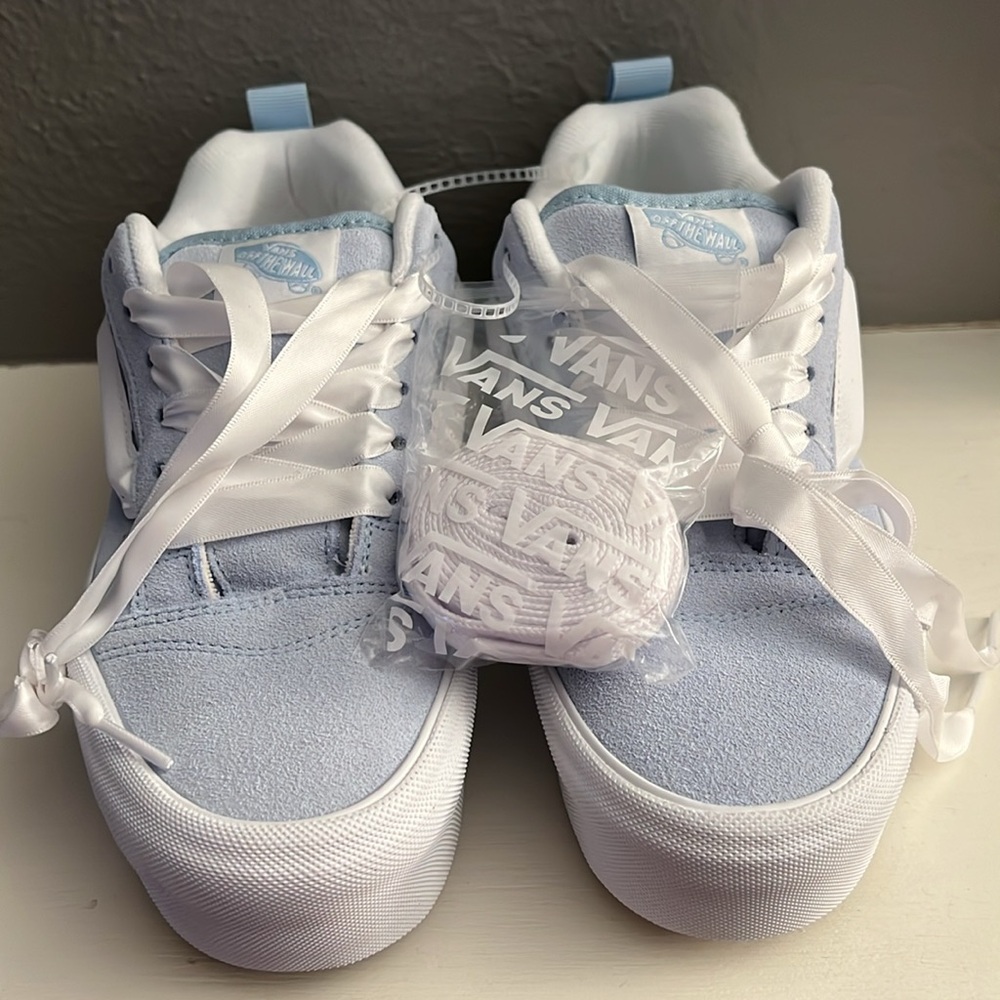 Vans KNU STACK Vintage Satin Dream Blue. Womens size 7.5 New with tags, No Box. - Picture 4 of 14